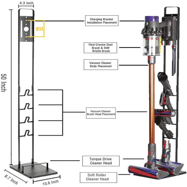 Foho Vacuum Stand for Dyson Wayfair.ca